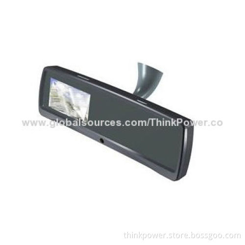Rear-view Mirror Car DVR, Supports HD 1,080P Video Recording and GPS Positioning